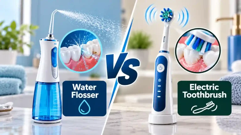 Water Flosser vs Electric Toothbrush