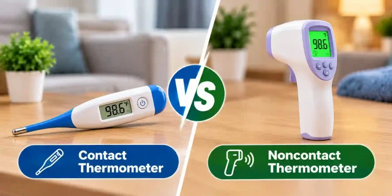 Contact vs Noncontact Thermometer