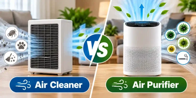 Air Cleaner vs Air Purifier
