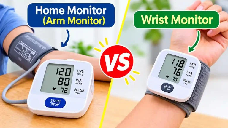 Home Monitor vs Wrist Monitor