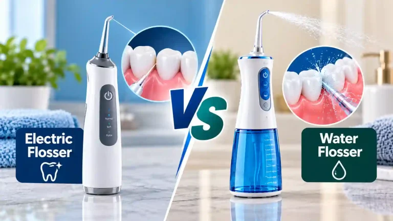 Electric Flosser vs Water Flosser