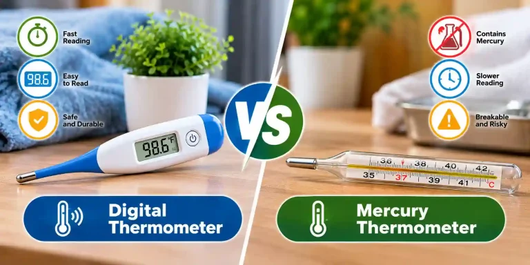 Digital vs Mercury Thermometer
