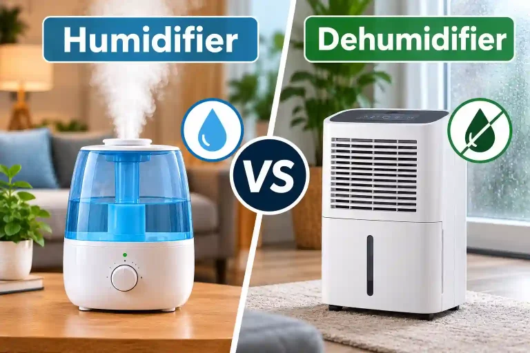 Humidifier vs Dehumidifier