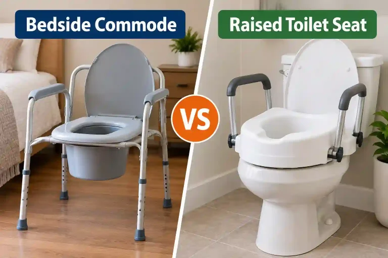 Bedside Commode vs Raised Toilet Seat