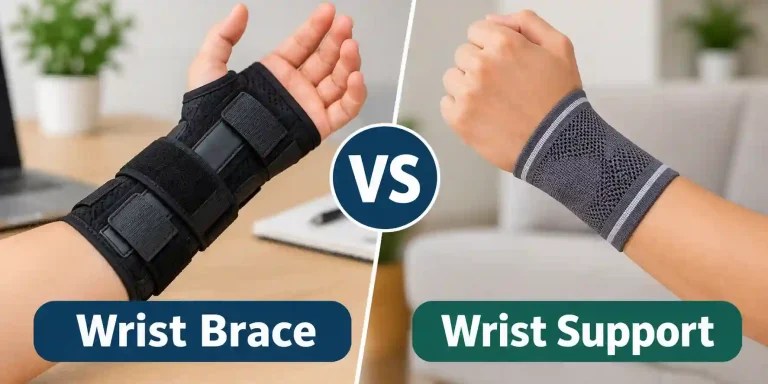Wrist Brace vs Wrist Support