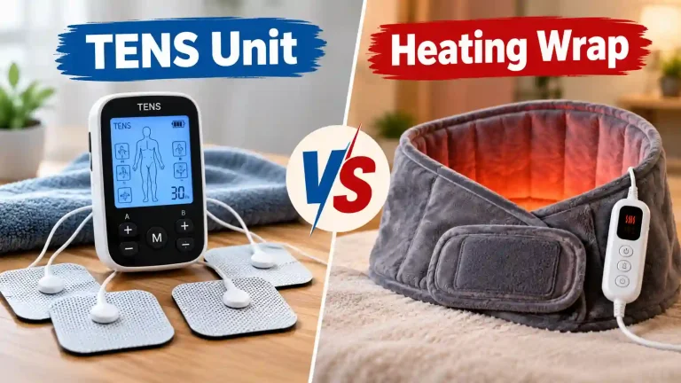 TENS Unit vs Heating Wrap